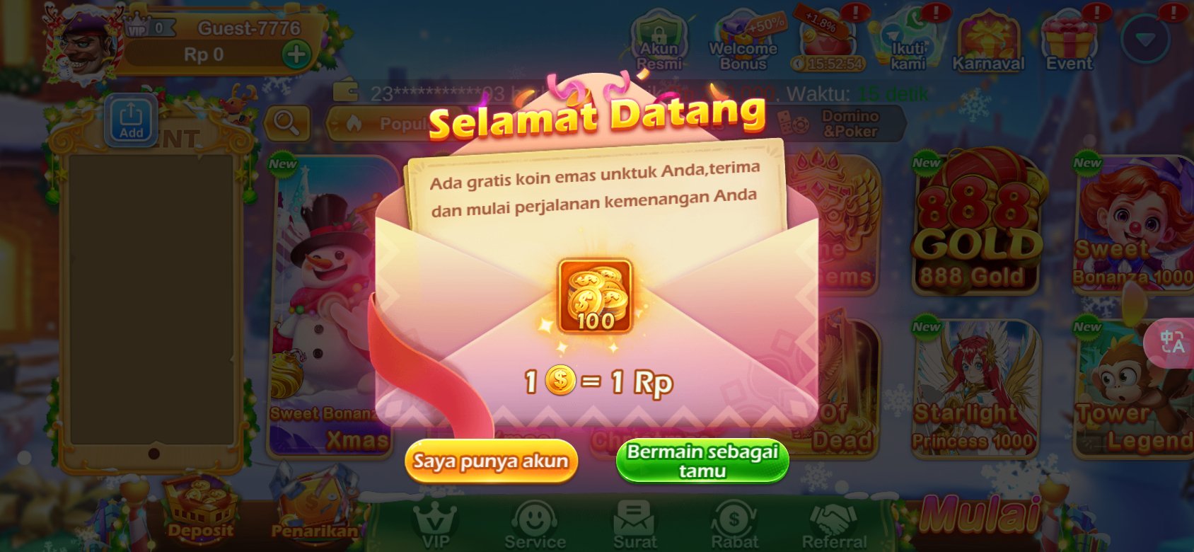 Dapatkan koin emas gratis di K3K3 Apk 4 J 2943 0 untuk pengguna baru.